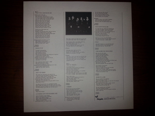 UFO (5) - Obsession (Vinyl, LP, Album, Promo) Very Good Plus (VG+) / Very Good Plus (VG+)