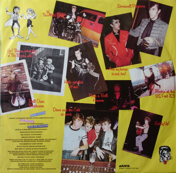 Stray Cats - Rant N' Rave With The Stray Cats (Vinyl, LP, Album, Repress) Near Mint (NM or M-) / Very Good Plus (VG+)