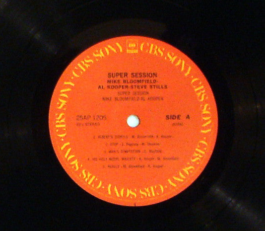Mike Bloomfield - Super Session (Vinyl, LP, Album, Reissue) Very Good Plus (VG+) / Very Good Plus (VG+)