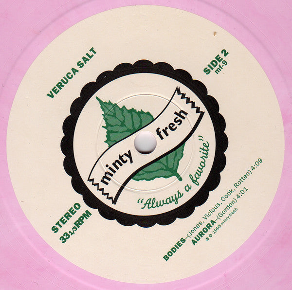 Veruca Salt - Number One Blind (Vinyl, 10", 33 ⅓ RPM, EP) Near Mint (NM or M-) / Near Mint (NM or M-)