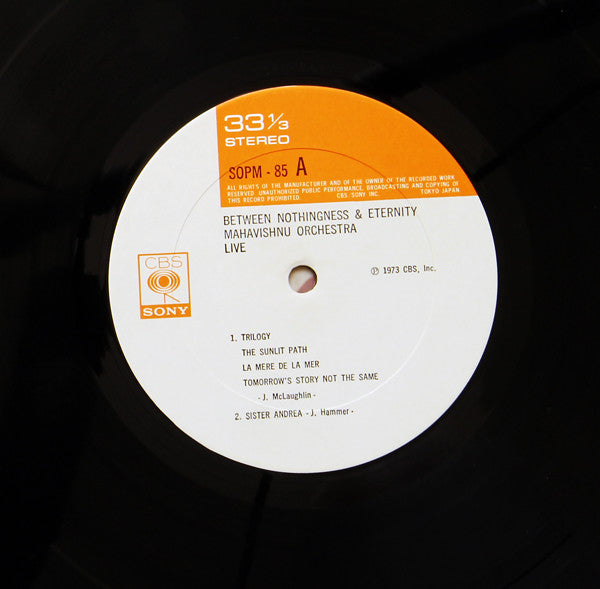 Mahavishnu Orchestra - Between Nothingness & Eternity = 虚無からの飛翔 (Vi...