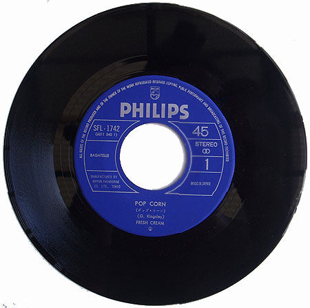 Fresh Cream - Pop Corn (Vinyl, 7", 45 RPM, Single) Very Good Plus (VG+) / Very Good Plus (VG+)