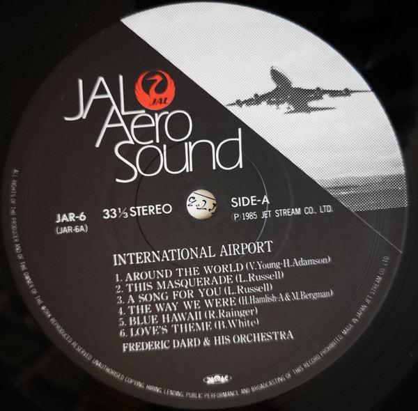 Frederic Dard & His Orchestra - International Airport (Vinyl, LP, Album) Very Good Plus (VG+) / Near Mint (NM or M-)