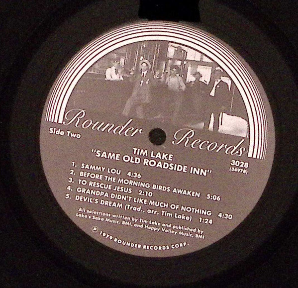 Tim Lake - Same Old Roadside Inn (Vinyl, LP, Album) Good Plus (G+) / Very Good (VG)