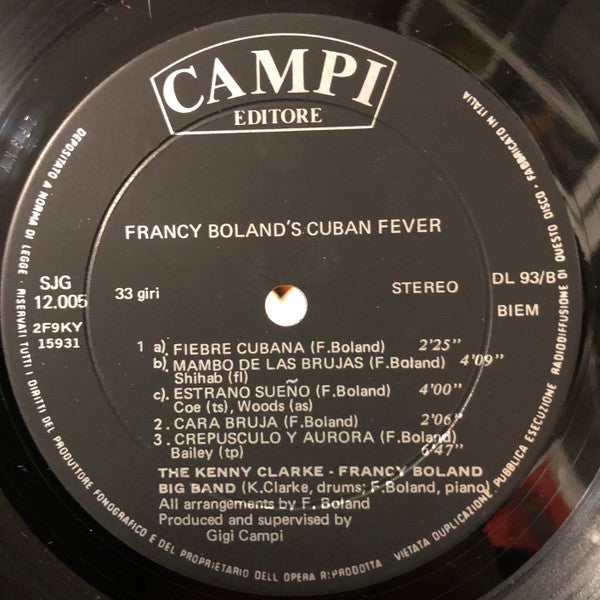 Clarke-Boland Big Band - Latin Kaleidoscope (Vinyl, LP, Album, Stereo) Very Good Plus (VG+) / Good Plus (G+)
