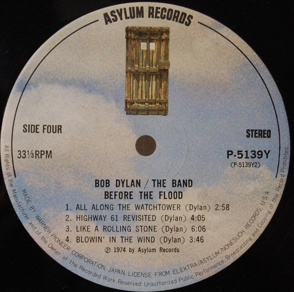 Bob Dylan - Before The Flood (Vinyl, LP, Album)
