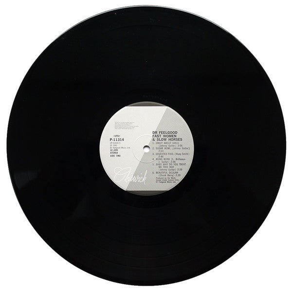 Dr. Feelgood - Fast Women & Slow Horses (Vinyl, LP, Album) Very Good Plus (VG+) / Near Mint (NM or M-)