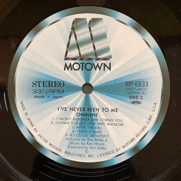 Charlene - I've Never Been To Me (Vinyl, LP, Album) Very Good Plus (VG+) / Very Good Plus (VG+)
