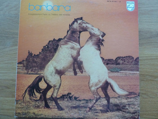 Barbara (5) - Enregistrement Public Au Théâtre Des Variétés = バリエテ座のバルバラ (2xVinyl, LP, Album, Stereo) Very Good (VG) / Good Plus (G+)