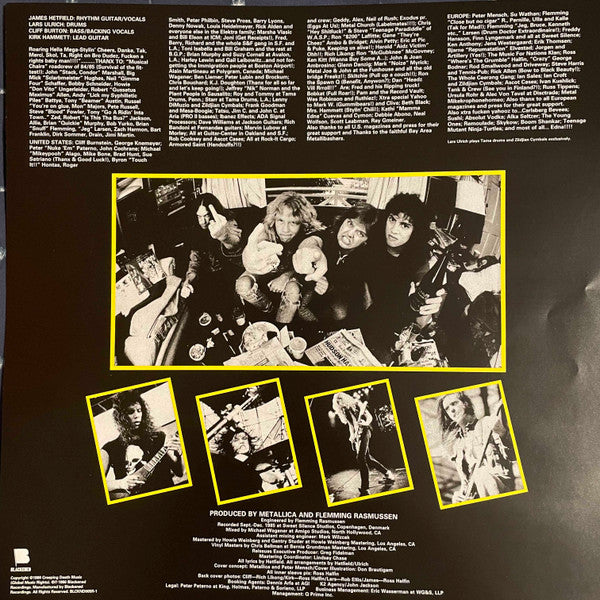 Metallica - Master Of Puppets (Vinyl, LP, Album, Reissue, Remastered) Near Mint (NM or M-) / Near Mint (NM or M-)