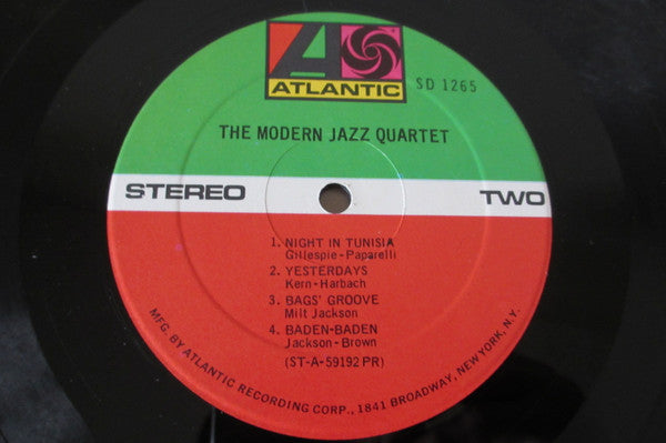 The Modern Jazz Quartet - The Modern Jazz Quartet (Vinyl, LP, Album, Repress, Stereo) Very Good Plus (VG+) / Very Good Plus (VG+)