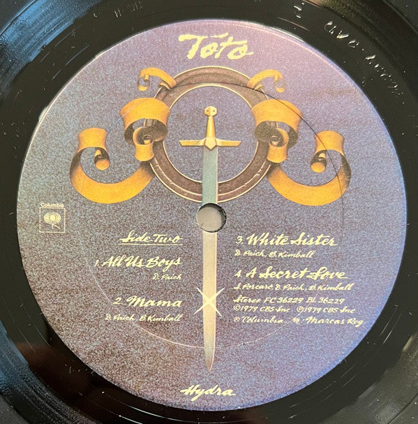 Toto - Hydra (Vinyl, LP, Album, Reissue) Good Plus (G+) / Very Good Plus (VG+)