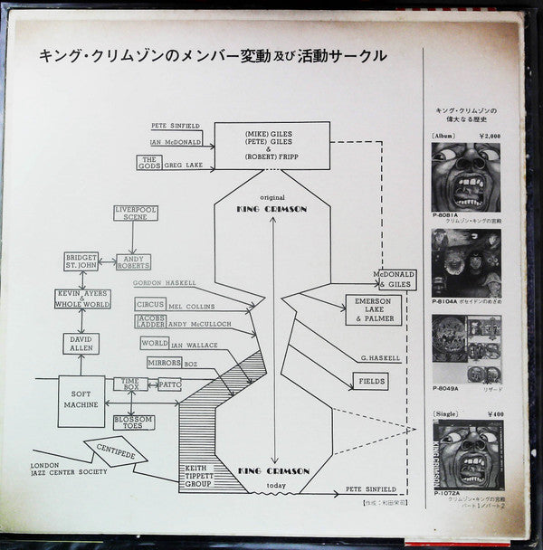 King Crimson - Islands (Vinyl, LP, Album) Very Good Plus (VG+) / Very Good Plus (VG+)