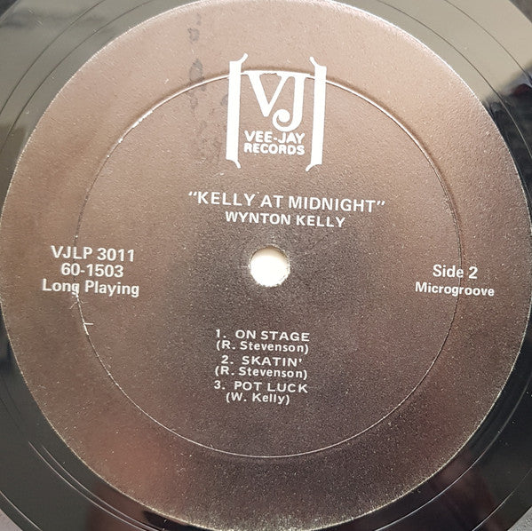 Wynton Kelly - Kelly At Midnight (Vinyl, LP, Album, Reissue) Very Good (VG) / Very Good Plus (VG+)