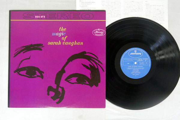 Sarah Vaughan - The Magic Of Sarah Vaughan (Vinyl, LP, Album, Reissue, Stereo) Very Good (VG) / Very Good Plus (VG+)