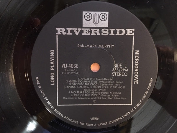 Mark Murphy - Rah (Vinyl, LP, Album, Reissue, Stereo) Very Good Plus (VG+) / Very Good Plus (VG+)