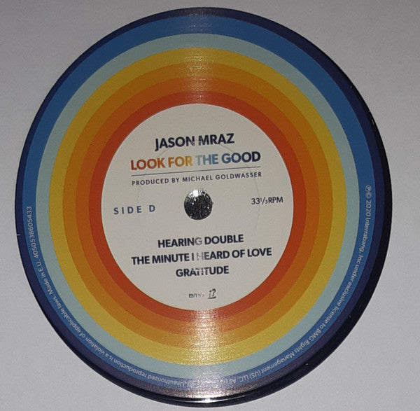 Jason Mraz - Look For The Good (2xVinyl, LP, Album) Good Plus (G+) / Very Good Plus (VG+)