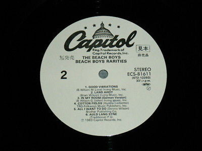 The Beach Boys - The Beach Boys Rarities (Vinyl, LP, Album, Compila...