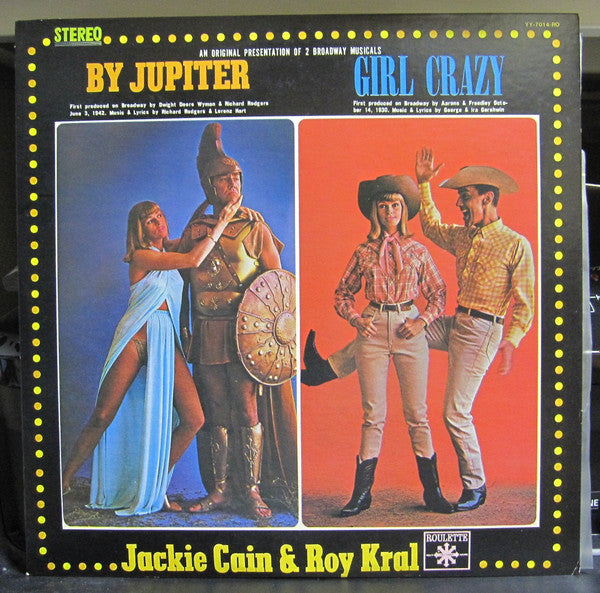 Jackie & Roy - By Jupiter & Girl Crazy (Vinyl, LP, Album) Very Good Plus (VG+) / Very Good (VG)