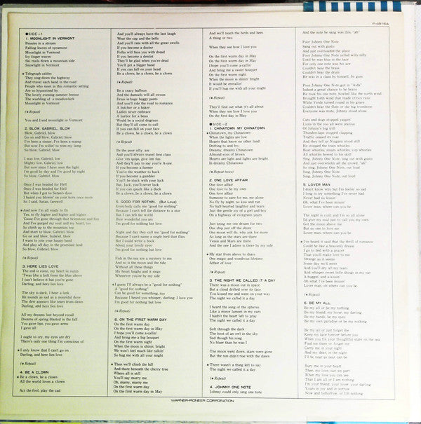 Chris Connor - Chris Craft (Vinyl, LP, Album, Promo) Very Good Plus (VG+) / Good Plus (G+)