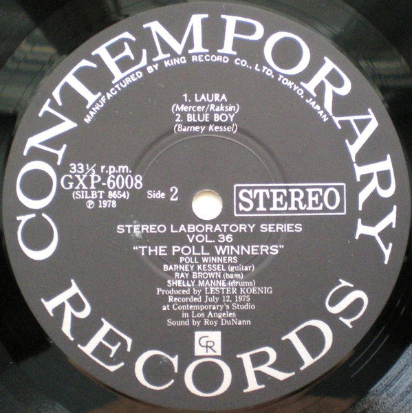 The Poll Winners - Stereo Laboratory Vol. 36 (Vinyl, LP, Album, Reissue) Very Good Plus (VG+) / Very Good Plus (VG+)