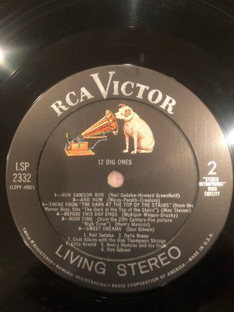 Various - 12 Big Ones (Vinyl, LP, Compilation, Stereo) Good Plus (G+) / Good (G)