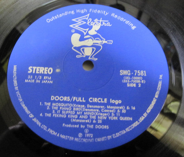 The Doors - Full Circle (Vinyl, LP, Album) Very Good Plus (VG+) / Very Good (VG)