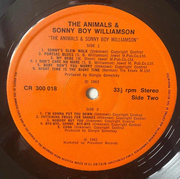 The Animals - Newcastle-on-Tyne, December 1963 (Vinyl, LP, Album, Reissue) Very Good Plus (VG+) / Very Good Plus (VG+)