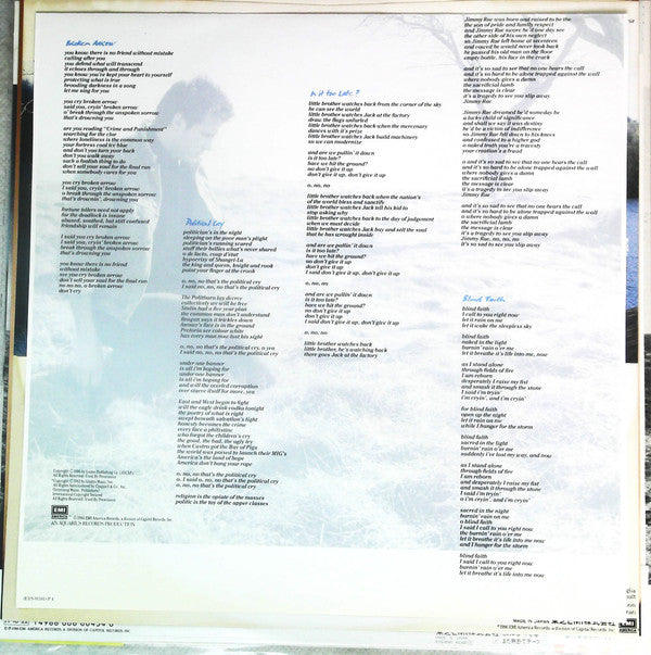 Corey Hart - Fields Of Fire (Vinyl, LP, Album, Promo) Near Mint (NM or M-) / Very Good Plus (VG+)