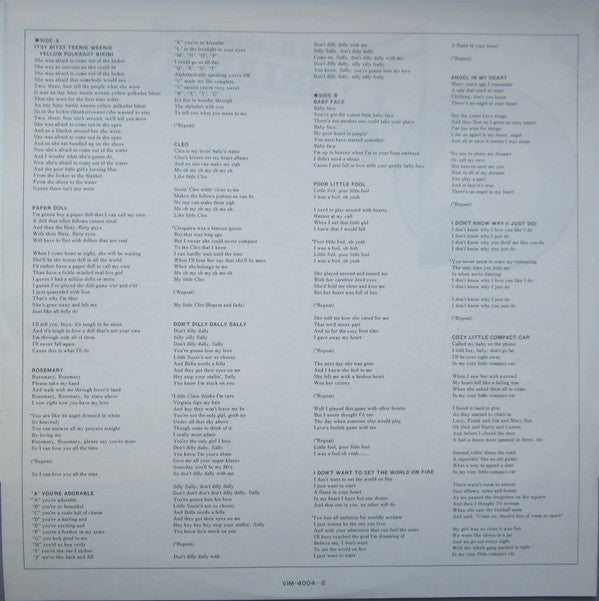 Brian Hyland - The Bashful Blond (Vinyl, LP, Album, Reissue) Very Good Plus (VG+) / Very Good Plus (VG+)