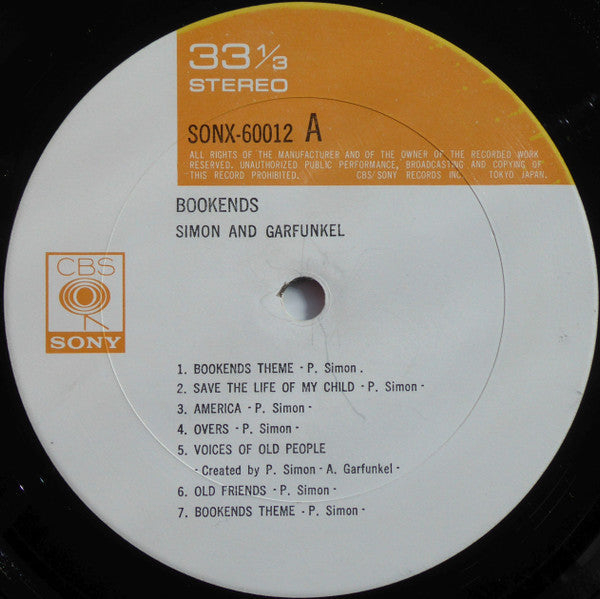 Simon & Garfunkel - Bookends (Vinyl, LP, Album, Reissue)