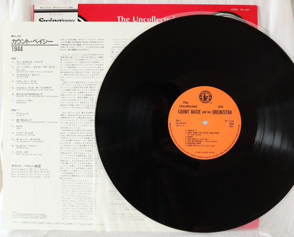 Count Basie Orchestra - The Uncollected Count Basie, 1944 (Vinyl, LP, Mono) Very Good Plus (VG+) / Very Good (VG)