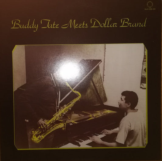 Buddy Tate - Buddy Tate Meets Dollar Brand (Vinyl, LP, Album, Reissue, Stereo) Very Good Plus (VG+) / Very Good Plus (VG+)