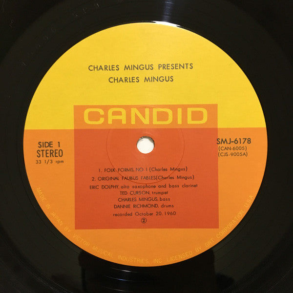 Charles Mingus - Presents Charles Mingus (Vinyl, LP, Album, Stereo,...