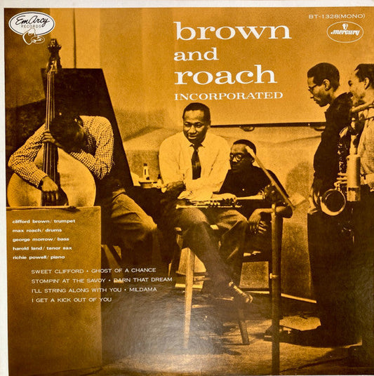 Clifford Brown And Max Roach - Brown And Roach Incorporated (Vinyl, LP, Album, Reissue, Mono) Very Good Plus (VG+) / Very Good Plus (VG+)