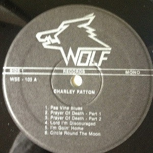 Charley Patton - 1929-1934 (The Remaining Titles) (Vinyl, LP, Compilation, Remastered, Special Edition, Mono) Very Good Plus (VG+) / Very Good Plus (VG+)