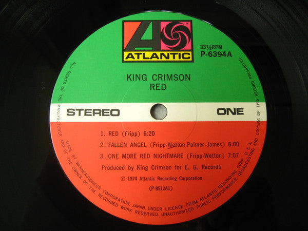 King Crimson - Red (Vinyl, LP, Album, Reissue)