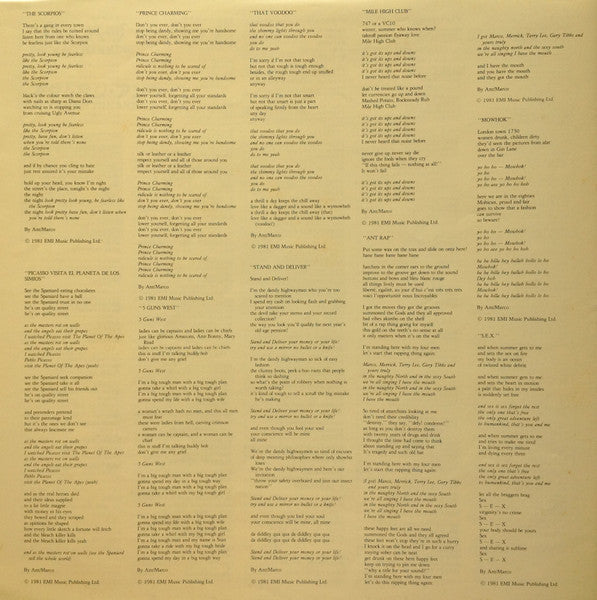Adam And The Ants - Prince Charming = プリンス・チャーミング (Vinyl, LP, Album...