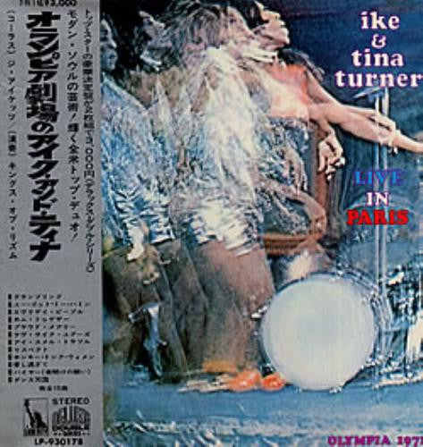 Ike & Tina Turner - Live In Paris (2xVinyl, LP, Album) Good Plus (G+) / Good Plus (G+)