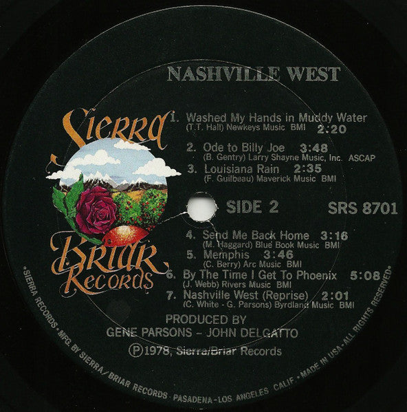 Nashville West - Nashville West (Vinyl, LP, Album) Good Plus (G+) / Good Plus (G+)