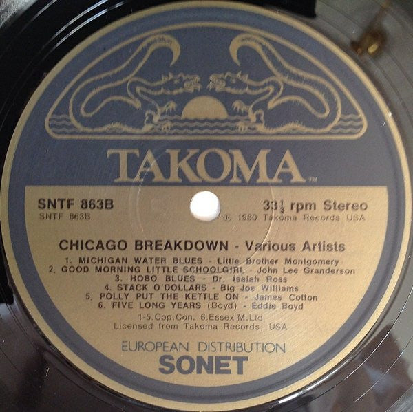 Various - Chicago Breakdown (Vinyl, LP, Compilation) Very Good Plus (VG+) / Very Good (VG)