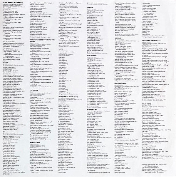 John Lennon - The John Lennon Collection (Vinyl, LP, Compilation, S...