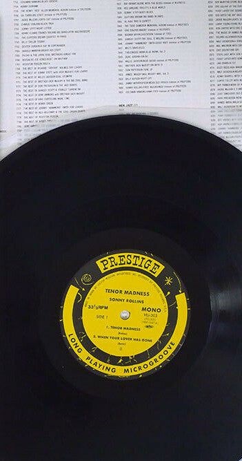 Sonny Rollins Quartet - Tenor Madness (Vinyl, LP, Album, Mono, Reissue) Very Good Plus (VG+) / Very Good Plus (VG+)