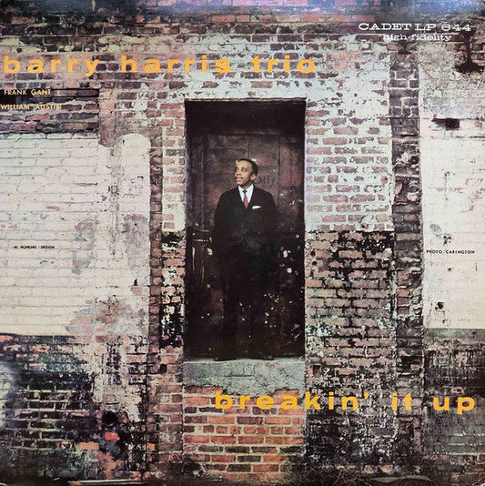 Barry Harris Trio - Breakin' It Up (Vinyl, LP, Album, Limited Edition, Reissue, Special Edition) Near Mint (NM or M-) / Very Good Plus (VG+)