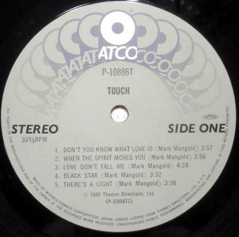 Touch (16) - Touch (Vinyl, LP, Album)