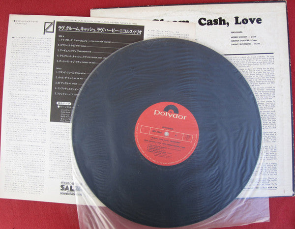 Herbie Nichols Trio - Love, Gloom, Cash, Love (Vinyl, LP, Album, Mono) Good Plus (G+) / Very Good (VG)