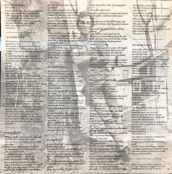 Bruce Springsteen - Born In The U.S.A. (Vinyl, LP, Album) Very Good (VG) / Good Plus (G+)