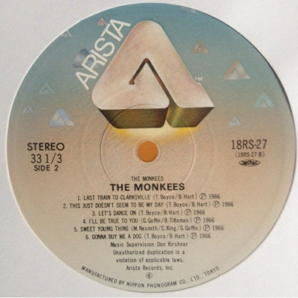 The Monkees - The Monkees (Vinyl, LP, Album, Reissue, Stereo)