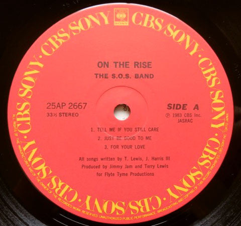 The S.O.S. Band - On The Rise (Vinyl, LP, Album) Very Good (VG) / Fair (F)