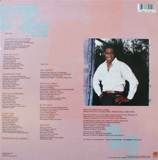 Al Green - Soul Survivor (Vinyl, LP, Album) Very Good (VG) / Very Good (VG)